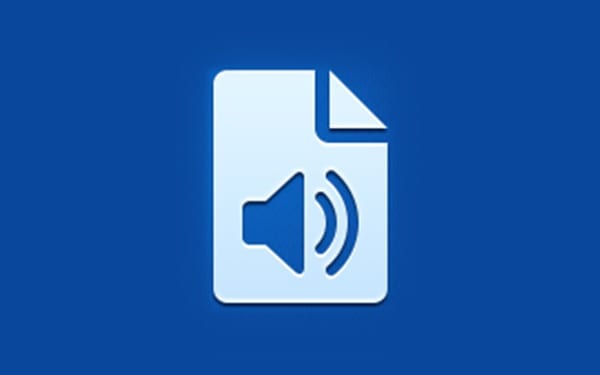Icona dell'applicazione documenti audio